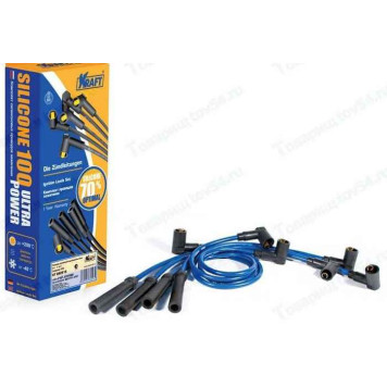 Провода высоковольтные ВАЗ 2108 силикон 70% <b>KRAFT KT 042516</b>