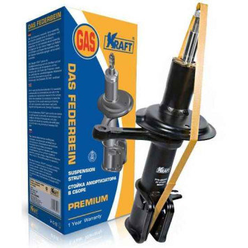 Амортизатор ВАЗ 2110 стойка передняя левая газомаслян. <b>KRAFT KT 073504</b>