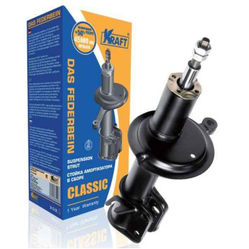 Амортизатор ВАЗ 2108 стойка передняя правая разборная <b>KRAFT KT 073518</b>