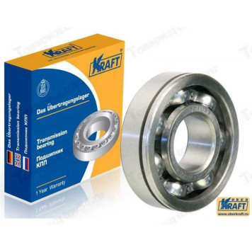 Подшипник КПП ВАЗ 2108 втор., перв. вал (50305) <b>KRAFT KT 100521</b>