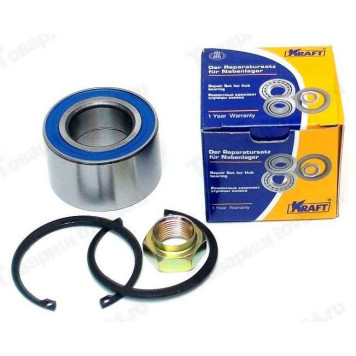 Подшипник ступицы ВАЗ 2108 передний (ремкомплект) <b>KRAFT KT 103502</b>