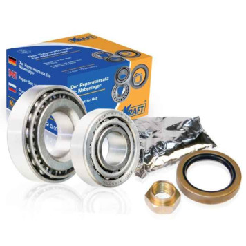Подшипники передней ступицы ВАЗ 2101  правой (ремкомплект) <b>KRAFT KT 103504</b> (2101-3103020, 2101-3103025)