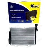 Радиатор охлаждения ВАЗ 2106 алюминиевый <b>KRAFT KT 104007</b>