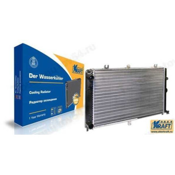 Радиатор охлаждения ВАЗ 21213 алюм. <b>KRAFT KT 104008</b>