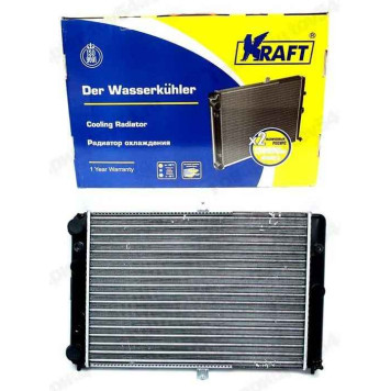 Радиатор охлаждения ВАЗ 2108 (карб.+инж.) алюминиевый <b>KRAFT KT 104011</b>