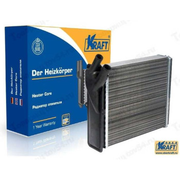 Радиатор отопителя ВАЗ 2123 Шеви Нива алюм. <b>KRAFT KT 104018</b>