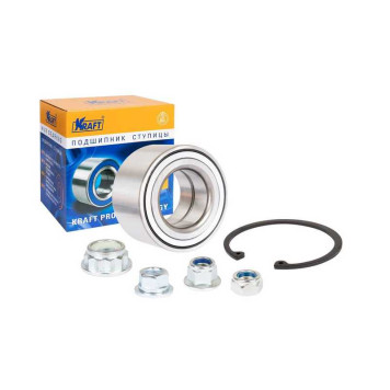 Подшипник ступицы заднего колеса, комплект Audi A3 (96-03) 1.6/ Skoda Octavia (97-) 1.4-1.8 OBER <b>KRAFT KT204577</b>