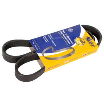 Ремень 6РК1018 ВАЗ 1117-119 Калина с ГУР и кондиционером <b>KRAFT KT 685500</b> (1118-1041020)