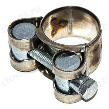 Хомут 20-22мм силовой шарнирный нержав. <b>KRAFT KT 880514</b>