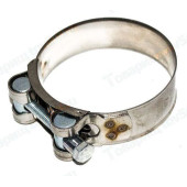 Хомут 64-67мм силовой шарнирный нержав. <b>KRAFT KT 880526</b>