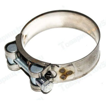 Хомут 64-67мм силовой шарнирный нержав. <b>KRAFT KT 880526</b>