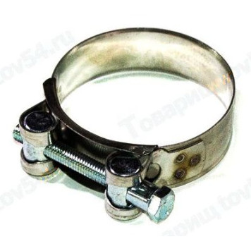 Хомут 68-73мм силовой шарнирный нержав. <b>KRAFT KT 880527</b>