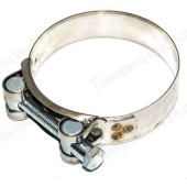 Хомут 80-85мм силовой шарнирный нержав. <b>KRAFT KT 880529</b>