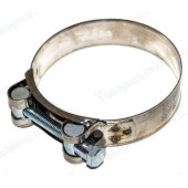 Хомут 86-91мм силовой шарнирный нержав. <b>KRAFT KT 880530</b>