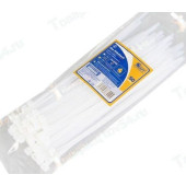 Хомут пластиковый/стяжка кабельная 4, 8*200мм белый (50шт) <b>KRAFT KT 880606</b>