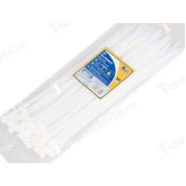 Хомут пластиковый/стяжка кабельная 4, 8*250мм белый (50шт) <b>KRAFT KT 880607</b>