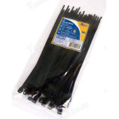 Хомут пластиковый/стяжка кабельная 4, 8*200мм черный (50шт) <b>KRAFT KT 880619</b>