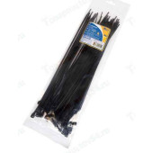 Хомут пластиковый/стяжка кабельная 4, 8*300мм черный (50шт) <b>KRAFT KT 880621</b>