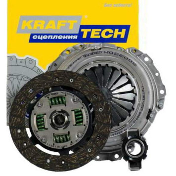 Комплект сцепления ВАЗ 2110, KRAFTtech W03200C-2