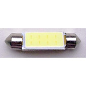 Лампа (LS55) светодиодная 1139-COB T11x39 (SV8,5-8) сплошная заливка белая 12V