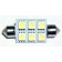 Лампа (LS54) светодиодная 1139-SMD6 T11х39мм (SV8,5) 6 SMD5050, белая 12V