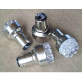 Лампа (LS74) светодиодная 1157-SMD12 (21/5w) BAY15d (2конт) 12 SMD диодов, белая 12v