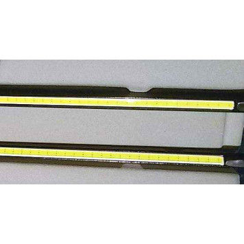 Дневные ходовые огни KS-C1800COB (1 COB-диод 180х4мм), провода, черный корпус, 2шт-4