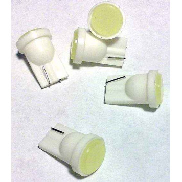 Лампа (LS05) светодиодная T10-COB6 Т10 б/ц (W2,1-9,5d) COB-диод (сплошной, 6 кристаллов), белая 12V-1