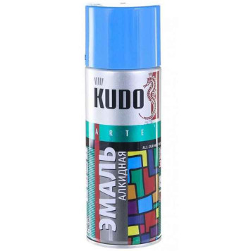Краска аэрозольная голубая (520мл) <b>KUDO KU-1010</b>