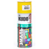 Краска аэрозольная желтая (520мл) <b>KUDO KU-1013</b>