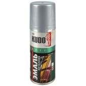 Краска-спрей серебро KUDO KU-1026 (520мл) универсальная акриловая
