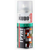 Грунт универсальный алкидный серый KUDO KU-2001 (520 мл), аэрозоль
