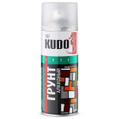Грунт универсальный алкидный белый KUDO KU-2004 (520 мл), аэрозоль
