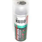 Грунт-эмаль для металла (по ржавчине) серый KUDO KU-317042 (520 мл) RAL 7042 аэрозоль