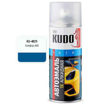 Краска аэрозольная ЛАДА (400) босфора (520мл) <b>KUDO KU-4021</b>