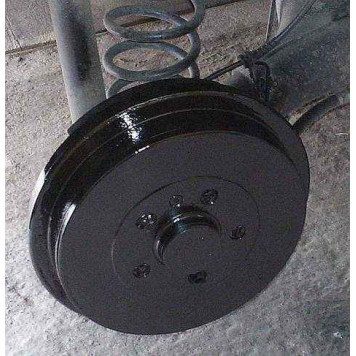 Краска-спрей для суппортов черная KUDO KU-5214 (520мл) до +120C-1