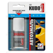 Краска с кисточкой ЛАДА (202) белая (15мл) без блистера<b>KUDO KU-70202-BB</b>