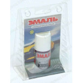 Краска с кисточкой ЛАДА (233) белая (15мл) <b>KUDO KU-70233</b>