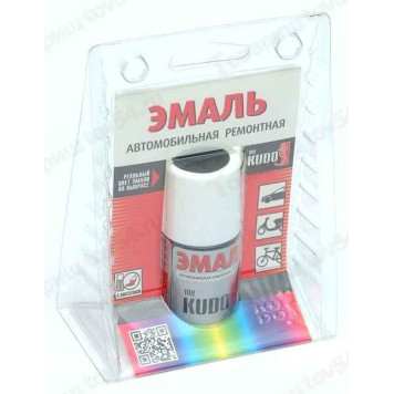 Краска с кисточкой ЛАДА (601) черный (15мл) <b>KUDO KU-70601</b>