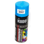 Краска-аэрозоль голубая глянцевая (RAL 5012) (520мл) акриловая <b>KUDO KU-A5012</b>