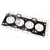 Прокладка ГБЦ ВАЗ 11194 Калина двиг.16V1,4 <b>КВАДРАТИС KV-11194-1003020</b>