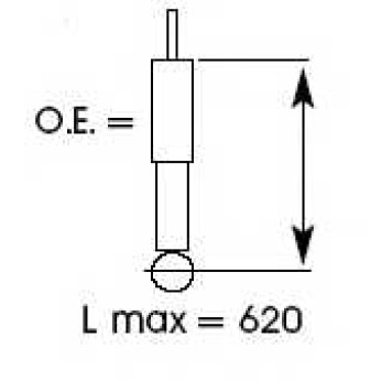 Амортизатор задний для TOYOTA RAV 4(ACA2#, CLA2#, SXA1#, XA2#, ZCA2#) <b>KYB Excel-G 343272</b>