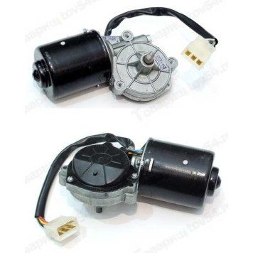 Мотор-редуктор стеклоочистителя ВАЗ 2108, М-2141, Газ 2410, 3110 Калуга (10 мм) <b>КЗАЭ 171.3730</b>