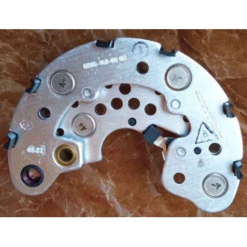 Мост диодный ВАЗ 2110, 21214 (6 диод., 140А) генер.9402, 9412.3701С <b>КЗАТЭ БВО8-140-08 02</b>-1