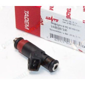 Форсунка топливная ВАЗ дв. 8V1,4i-1,6i-1,7i рампа ВАЗ 1118 Калина, 2123 Нива Шевроле (20734 оранжевая тонкая) <b>КЗАТЭ VAZ0207341</b>