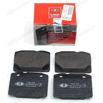 Колодка торм. перед. ВАЗ 2101 LADA Sport <b>Лада-Имидж 2101-3501800-83</b>
