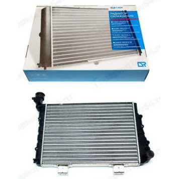 Радиатор охлаждения ВАЗ 2107 алюм. ДААЗ LADA в уп. <b>Лада-Имидж 2107-1301012-11</b>