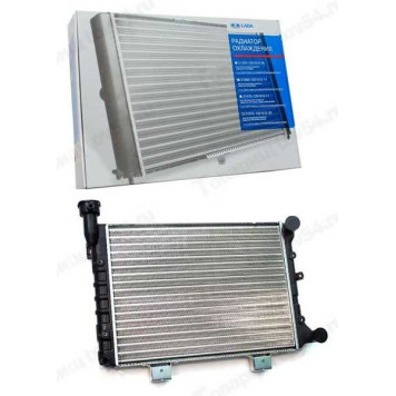 Радиатор охлаждения ВАЗ 21073 (инж) алюм. ДААЗ LADA в уп. <b>Лада-Имидж 21073-1301012-20</b>