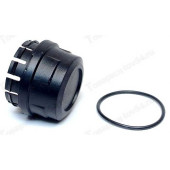 Колпачок ступицы ВАЗ 2108 черный Завод (в к-те с упл. резинкой) <b>Лада-Имидж 2108-3103065</b>