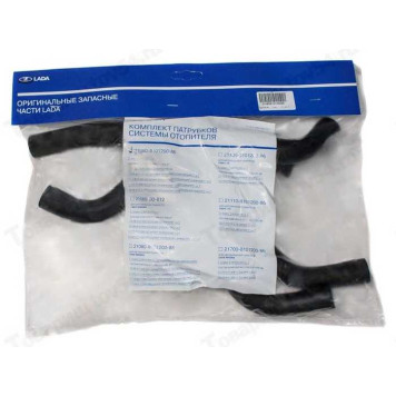 Патрубок печки ВАЗ 2108 (4шт) LADA в уп <b>Лада-Имидж 2108-8101200-86</b>